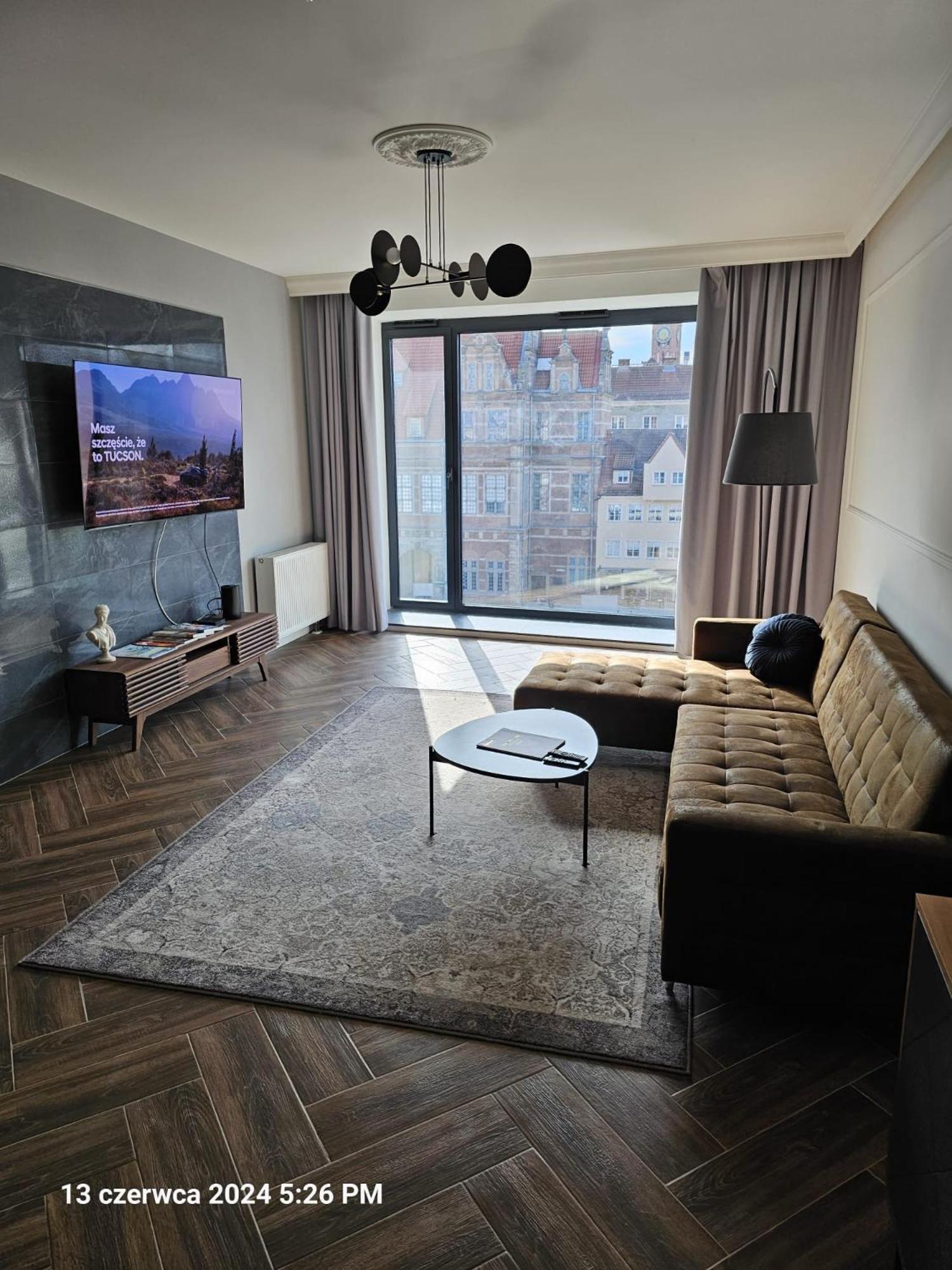 Apartament Chmielna Z Widokiem Na Rzeke กดัญสก์ ภายนอก รูปภาพ